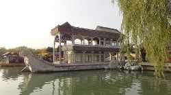 北京-颐和园石船